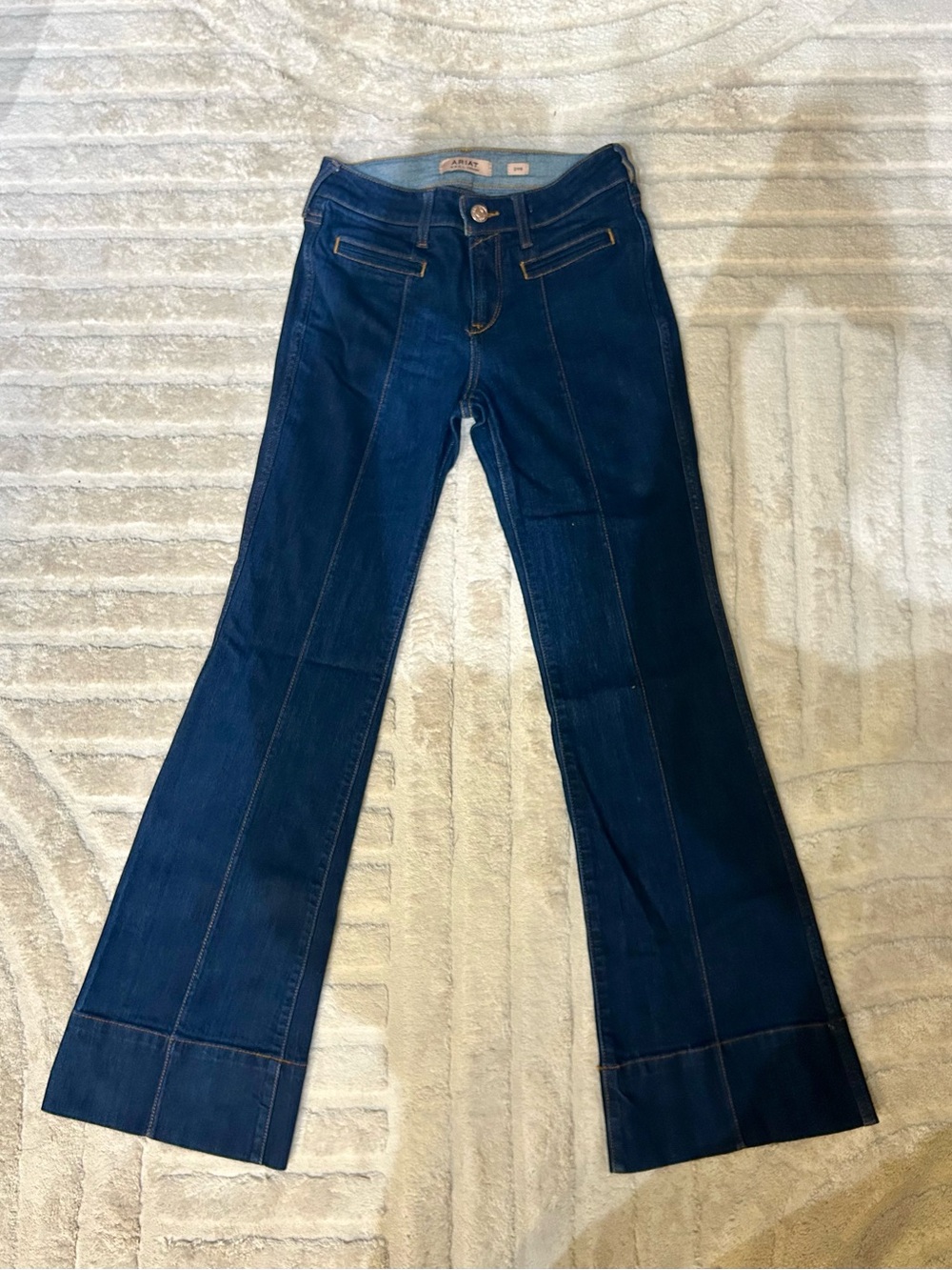 Ariat Flared Dark Blue Trouser Jeans